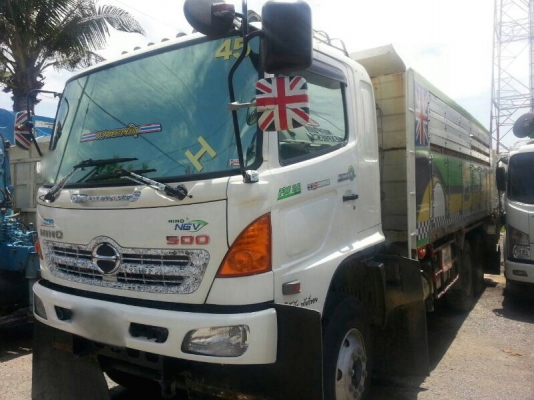 รถฮีโน่ 10 ล้อ QDR  344  แรงม้า.  ปี 54  ( ขายแม่ , ลูก )  , ( ติดเแก๊ส. )   สนใจติดต่อ 081 - 6079515