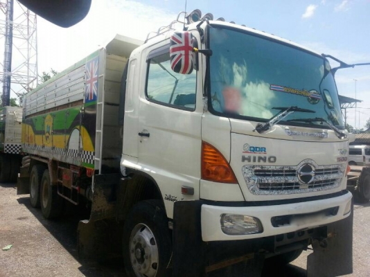 รถฮีโน่ 10 ล้อ QDR  344  แรงม้า.  ปี 54  ( ขายแม่ , ลูก )  , ( ติดเแก๊ส. )   สนใจติดต่อ 081 - 6079515