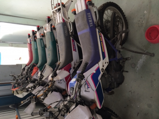 ขายมอเตอไซด์วิบากserow225 ยังไม่เคยใช้งานในไทย