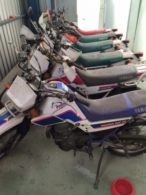 ขายมอเตอไซด์วิบากserow225 ยังไม่เคยใช้งานในไทย