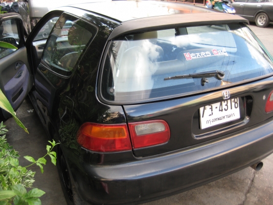 ขาย 3 door ปี 94 ดิส 4 ล้อ เครื่อง b20b แก๊ส ลงเล่มแล้ว ขาย 3 door ปี 94 ดิส 4 ล้อ เครื่อง b20b แก๊ส ลงเล่มแล้ว