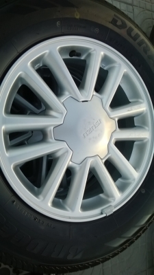 แม็ก+ยาง ป้ายแดง D-MAX ขอบ 16 ยาง 215-70-16 ปี14