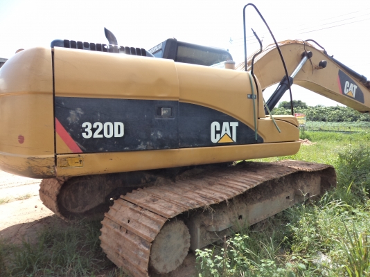 ขายเเบคโฮ CAT320D เครื่องคอมมลเรล