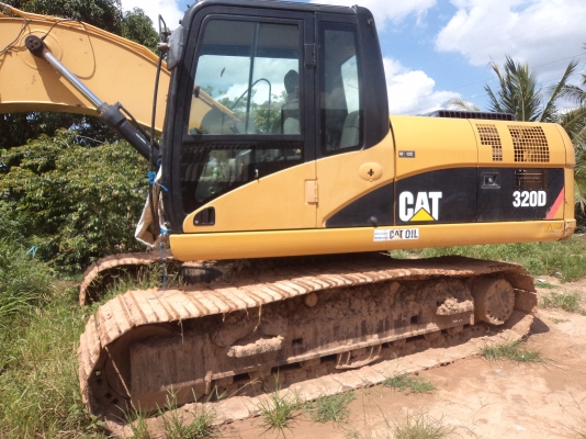 ขายเเบคโฮ CAT320D เครื่องคอมมลเรล