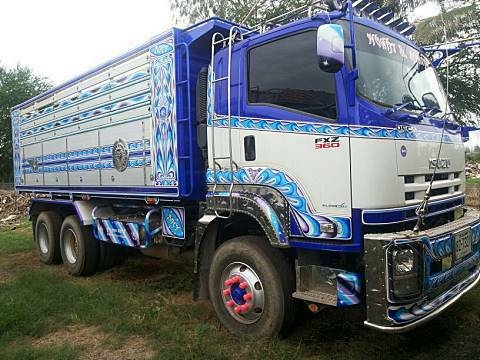 ขายรถ 22 ล้อพ่วงแม่-ลูกดัมพ์ ISUZU DECA 360 แรงม้าปี 2554 หางพ่วงดัมพ์ 3 เพลา ราคา 2800000