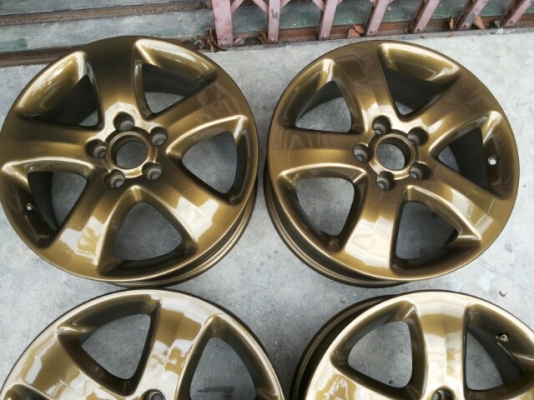 แม็กซ์ ขอบ17x6.5 5รู114 offset 50 ทำสีใหม่ๆ