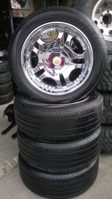 ขายล้อขอบ18 6รูพร้อมยางชุดละ16500