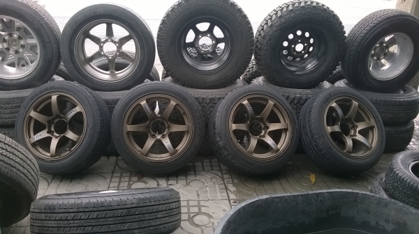 ขายล้อ TE 37ขอบ17พร้อมยางชุดละ14500