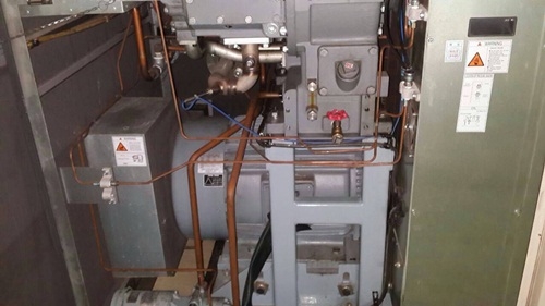 ขายโคตรถูก ปั๊มลมสกรูไร้น้ำมัน Hitachi oil free 75 hp ของใหม่เอี่ยม