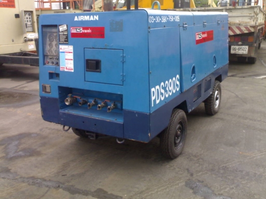 ขายด่วนเครื่องลม 390 CFM  เครื่องนำเข้า สภาพดี ราคาถูก ของดีมีคุณภาพ