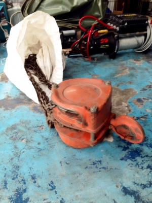 ขาย รอกมือ ขนาด1ตันครึ่ง ยี่ห้อง elephant