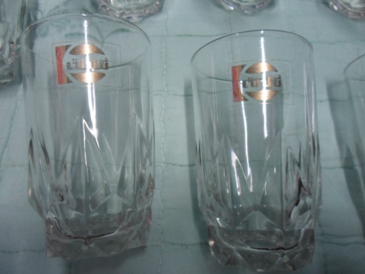 แก้วเป๊ปซี่ งานเก่า เหมาะสะสม ยกชุด 10 ใบ 1,000  สภาพสวย ๆ