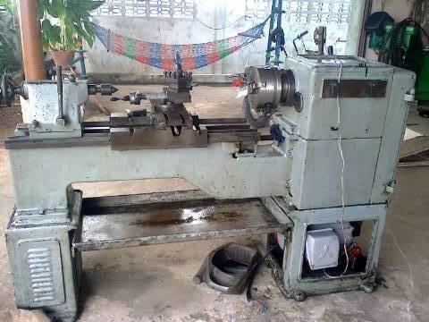 เครื่องกลึง ต้าชิง 500 A  3 เพลา เกียร์บล็อก เดินฟิต ปาดหน้าเรียบได้ 65,000