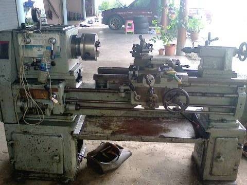 เครื่องกลึง ต้าชิง 500 A  3 เพลา เกียร์บล็อก เดินฟิต ปาดหน้าเรียบได้ 65,000