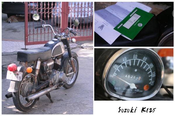 Suzuki K125 มาร์ค2 ทะเบียนแท้ 15500 บาท