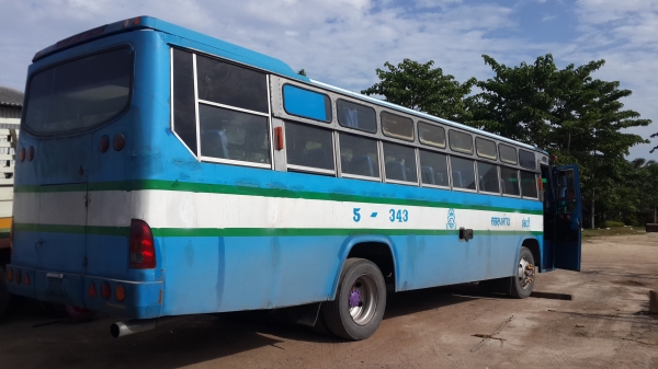 รถเมย์ hino  เครื่อง isuzu  6FE 195 เบรกจิฟฟี่ ช่วงล่างisuzu 240 พร้อมเคริ่องเสียงยกชุ