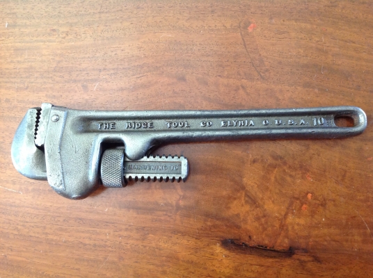 ขายคอม้าโบราณ RIDGID 10" ปี 1929 อายุ 85 ปี ขายคอม้าโบราณ RIDGID 10" ปี 1929 อายุ 85 ปี