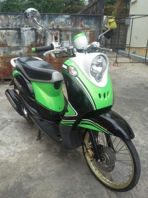 Fino ลายสปอร์ต รถปี55 สวยๆรถเดิมๆ ลงล้ออย่างเดียว ราคาถูกๆครับ