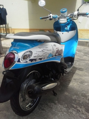 Fino ลายปารีส สีฟ้าขาว รถปี55 เครื่องเดิมๆ สวยๆราคาถูกครับ