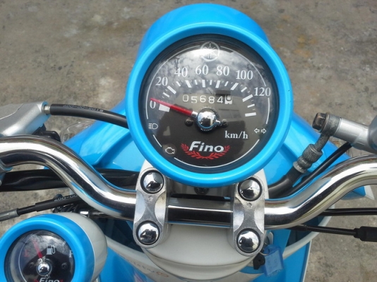 Fino ลายปารีส สีฟ้าขาว รถปี55 เครื่องเดิมๆ สวยๆราคาถูกครับ