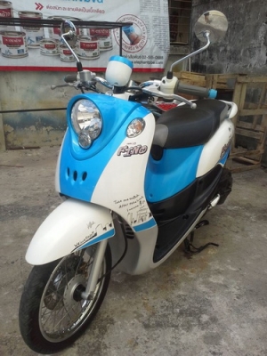 Fino ลายปารีส สีฟ้าขาว รถปี55 เครื่องเดิมๆ สวยๆราคาถูกครับ