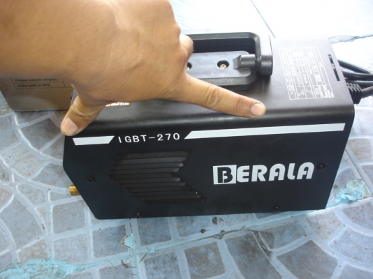 ขายตู้เชื่อมอินเวอร์เตอร์ berala igbt-270 จิ๋วแต่แจ๋ว