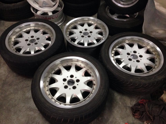 RS แท้ญี่ปุ่น ขอบ17 5รู114