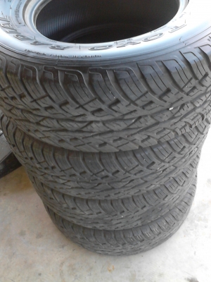 265/70R16 TOYO RADIAL TRANPATH S/U  ยางยังใหม่    ติดต่อ.081-427-3941