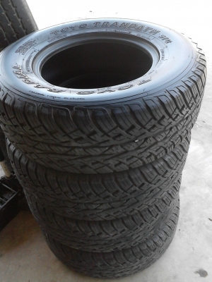 265/70R16 TOYO RADIAL TRANPATH S/U  ยางยังใหม่    ติดต่อ.081-427-3941
