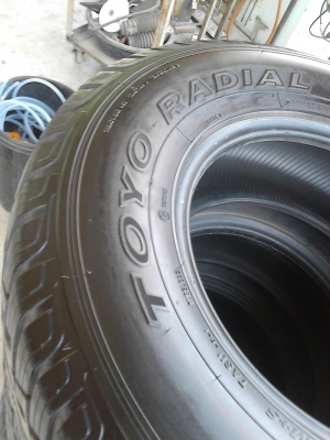 265/70R16 TOYO RADIAL TRANPATH S/U  ยางยังใหม่    ติดต่อ.081-427-3941