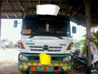 ขายรถสิบล้อ HIno MEGA FM 344แรง ปี 53 พ่วงแม่ลูก  คอกเกษตร  ไม่ดั้ม รถพร้อมใช้งาน