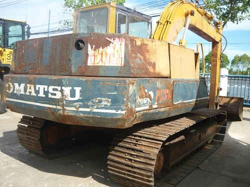 รถขุด Komatsu PC100-3 รถเก่านอก นำเข้าจากญี่ปุ่น พร้อมลุยงาน 091 695-6445