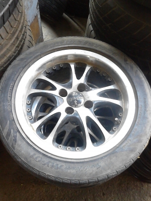 แม๊ก 4 รู 100 มม. พร้อมยางBRIDGESTONE 185/55R15 T.081-427-3941 แม๊ก 4 รู 100 มม. พร้อมยางBRIDGESTONE 185/55R15 T.081-427-3941