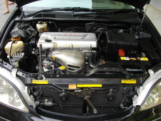 ขาย CAMRY 2.4Q สีดำ ตัวท๊อป ปี02 LPGหัวฉีด สวยน้องๆป้ายแดงไร้ริ้วรอย ประกันเพิ่งต่อ 345000 บาท