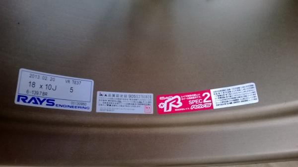 แม็ก TE 37 ขอบ18 หน้า9 หลัง10 สวยๆคร้าบ แม็ก TE 37 ขอบ18 หน้า9 หลัง10 สวยๆคร้าบ