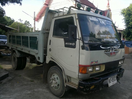 หกล้อ HINO FB เครื่อง 120 แรงม้า พวงมาลัยเพาเวอร์ ช่วงล่างเอฟ รถใช้งานดี