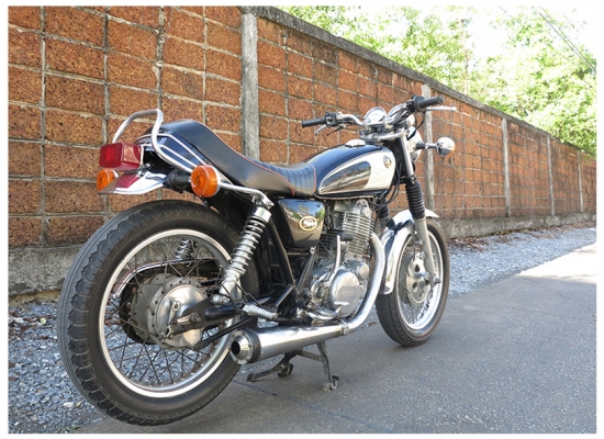 Yamaha SR 400 (เลขเครื่องยนต์เต็ม) Yamaha SR 400 (เลขเครื่องยนต์เต็ม)