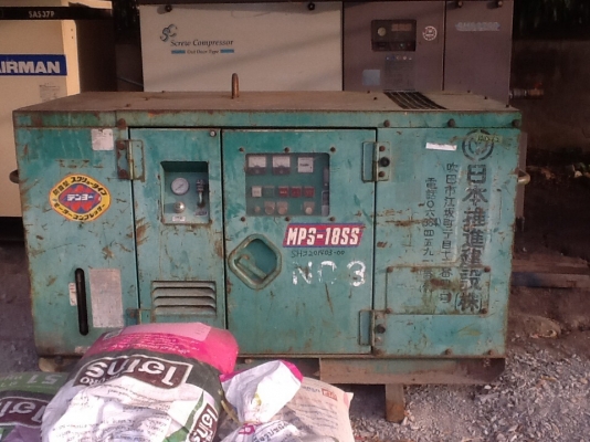 ปั๊มลมสกรูDENYO. MPS 18SS. 25Hp เก่าญี่ปุ่น 0833554933 ปั๊มลมสกรูDENYO. MPS 18SS. 25Hp เก่าญี่ปุ่น 0833554933