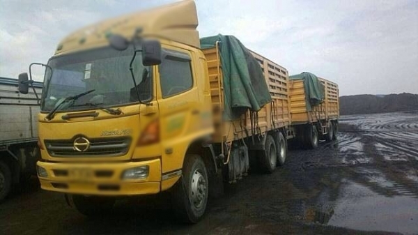 ขายรถบรรทุกพ่วง HINO MEGA เครื่อง 320 แรง ดัมพ์แม่ลูก แม่ปี 46 ลูกปี 50 ทะเบียนพร้อม