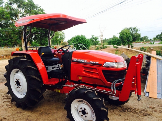 ขายครับรถไถยันม่าร์45แรงพร้อมใบดันใหม่-ผาน6*22CMTมีเล่มทะเบียน