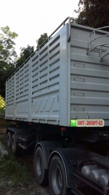 ขายดาวน์รถหัวลากพร้อมหางเซมิดัมพ์ 2 คาน สามมิตร คอกเกษตร