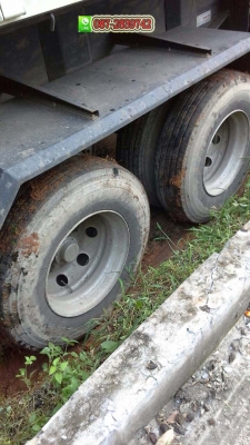 ขายดาวน์รถหัวลากพร้อมหางเซมิดัมพ์ 2 คาน สามมิตร คอกเกษตร