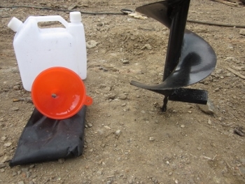 ขาย - เครื่องเจาะดิน เจาะนำร่อง (ของใหม่) สำหรับติดตั้งเสา ใช้งานได้สะดวก ไม่ต้องเสียเวลาขุดหลุม