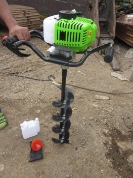 ขาย - เครื่องเจาะดิน เจาะนำร่อง (ของใหม่) สำหรับติดตั้งเสา ใช้งานได้สะดวก ไม่ต้องเสียเวลาขุดหลุม