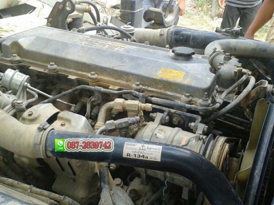 ขายรถดัมพ์ 6 ล้อ ขนาดกลาง ISUZU 175 แรงม้า