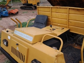 ขาย-รถบรรทุกล้อยาง Dumper เครื่องยนต์ดีเซล 2 สูบ MITSUBISHI: DD150 ขับเคลื่อน 8 ล้อ ยกดั๊มไฮโดรลิค