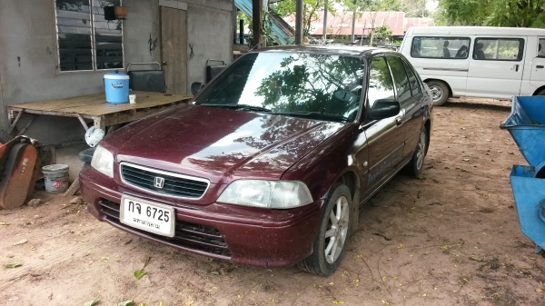ขาย75000HONDA CITY 97 รถดีมีพาสปอร์ตขับไปต่างประเทศได้ ไปลาวมาแล้ว