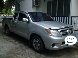 กระบะ Toyota vigo cab รุ่น J ปี51 เกียร์ธรรมดา สภาพดี ราคา 140,000.-