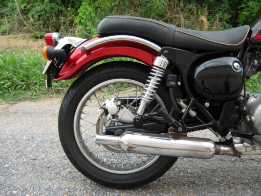 ขาย kawasaki estella 250 ประกอบใหม่เอกสารอินวอยท์ออกชื่อคนซื้อ