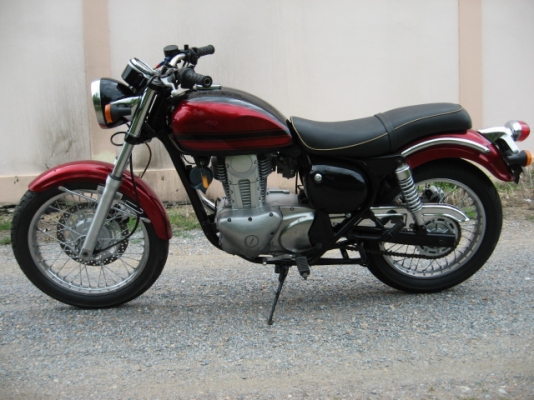 ขาย kawasaki estella 250 ประกอบใหม่เอกสารอินวอยท์ออกชื่อคนซื้อ